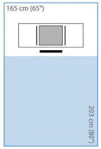 Alcon Labs Incise Drapes - DRAPE, EYE, 65" X 80" - 8065117220