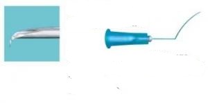 Alcon Labs Reverse Cutting Cystotome - Irrigating Cystotomy, Angled Reverse Cutting Tip, 27G - 8065425820