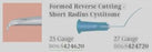 Alcon Labs Reverse Cutting Cystotome - Irrigating Cystotomy, Angled Reverse Cutting Tip, 25G - 8065424620