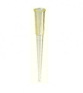 VWR Scientific Products Non-Bevel Pipet Tips - Non-Bevel Nonsterile Pipette Tip, Yellow, 1-200 μL - 53503-602