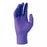 VWR Scientific Microgrip Poly-Coated Nitrile Gloves - Microgrip Powder-Free Poly-Coated Nitrile Exam Gloves, Purple, Size L - 40101-348