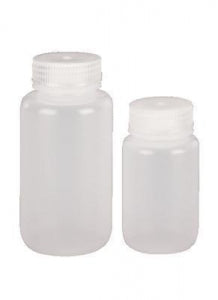 VWR Scientific LDPE Laboratory Bottles - Low-Density Polyethylene Laboratory Bottle, Wide Mouth, Translucent, 1 L - 414004-109