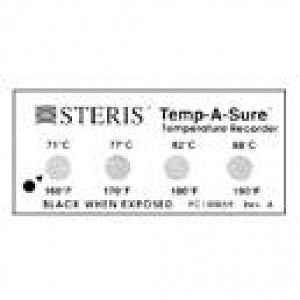 Steris Temp-A-Sure Self-Adhesive Chemical Indicator Strips - Temp-A-Sure Chemical Indicator Strip for Wash - NB225