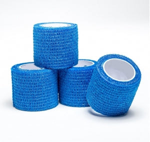 Milliken CoFlex Cohesive EasyTear Bandages - CoFlex Cohesive Bandage, Foam, Light Blue, 3" x 5 yd. - 5300LB-024