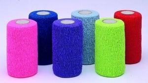 Milliken CoFlex Cohesive EasyTear Bandages - CoFlex Cohesive Bandage, Neon Pink, 4" x 5 yd. - 5400NP-018