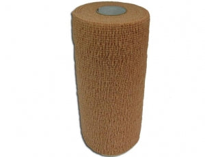 Andover Healthcare EasyTear CoFlex Bandages - CoFlex EasyTear Bandage, Tan, 6" x 5 yd. - 5600TN