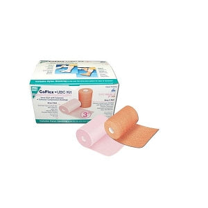 Andover Healthcare CoFlex-Med EasyTear Cohesive Bandages - CoFlex-Med Latex Bandage, Nonsterile, Rainbow Pack, 3" x 5 yd. - 7300RB-024