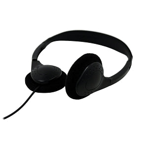 AVID Stereo - Over the Head - Single Use Patient Headphones - Stereo Headset with Rotating Solid Muff Foam - AE-711R