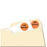 Avery Multiuse Removable Round Labels - Removable Multi-Use Labels, Print / Write, 3/4" Round, Neon Orange - 05471