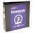 Avery Economy Round-Ring View Binders - Black 3" Capacity Round Ring Economy View Binder - 05740