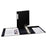 Avery-Dennison Durable Binder w/2 Booster EZD Rings - Black 2" Durable Binder with 2 Booster EZD Rings - 08502