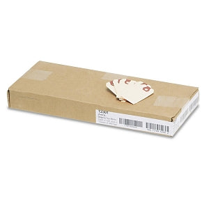 Avery General Purpose Shipping Tag - Unstrung Shipping Tags, 13 pt. Stock, 2-3/4" x 1-3/8", Manila, 1, 000/Box - 12301