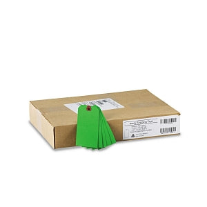 Avery General Purpose Shipping Tag - Unstrung Shipping Tags, Paper, 4-3/4" x 2-3/8", Green, 1, 000/Box - 12365