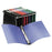 Avery Hanging File Poly Ringed Storage Binder - 1" Poly Hanging Storage Binder with Round Rings, 11" x 8-1/2", Blue - 14800