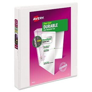 Avery Reference View Binders - White 1" Reference View Binder - 17012