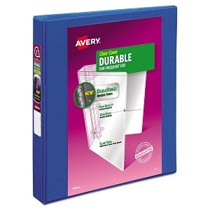 Avery Reference View Binders - Blue 1" Reference View Binder - 17014