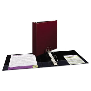 Avery Durable Slant Ring Binders - Burgundy 2" Durable Binder with Slant Rings - 27552