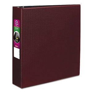 Avery Durable Slant Ring Binders - Burgundy 2" Durable Binder with Slant Rings - 27552