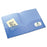 Avery Translucent Blue Plastic Two-Pocket Folder - Plastic 2-Pocket Folder, 20-Sheet Capacity, Translucent Blue - 47811