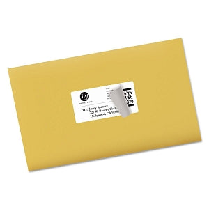 Avery-Dennison Easy-Peel White Address Labels - TrueBlock Shipping Labels, Laser, 2" x 4", White, 10 Labels / Sheet - 5163