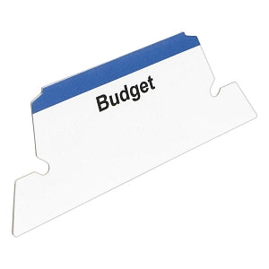 Avery White 2.06" Print-On / Write-On 1/5 Hanging Tab - Print / Write-On White Hanging Tabs, 1/5 Tab, 2-1/16", 90/Pack - 5567