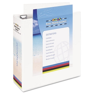 Avery Heavy-Duty D-Ring View Binders - White 4" Heavy-Duty D-Ring View Binder - 79104