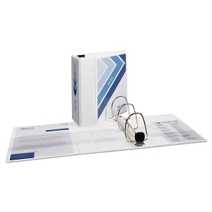 Avery Heavy-Duty D-Ring View Binders - White 5" Heavy-Duty D-Ring View Binder - 79106