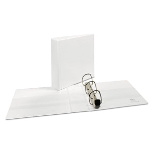 Avery Heavy-Duty D-Ring View Binders - White 3" Heavy-Duty D-Ring View Binder - 79193