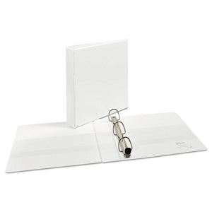 Avery Heavy-Duty D-Ring View Binders - White 1-1/2" Heavy-Duty D-Ring View Binder - 79195