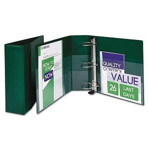 Avery Heavy-Duty One Touch Binders - Green 4" Heavy-Duty One Touch Binder - 79784