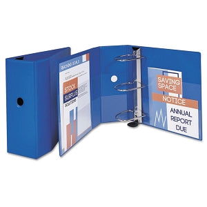 Avery Heavy-Duty One Touch Binders - Blue 5" Heavy-Duty One Touch Binder - 79886