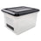 Advantus Co. File Tote with Contents Label - Clear Letter / Legal Size File Storage Box with Label - AVT-55802