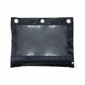 Advantus Binder Pencil Pouch - Binder Pencil Pouch in Black / Clear, 10" x 7-3/8" - 67024