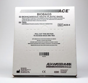 Alfa Wassermann Accessories for Chemistry Analyzers - ACE Alera Biohazard Bags - ACD-4