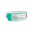 IdentiPLUS Poly Label Shield Wristband - Poly Label Shield Wristband, 1-1/4" x 11-3/4", Green - CLS-PS-35