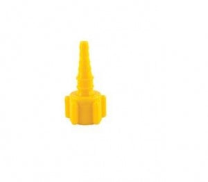 A-M Systems Nut & Nipple (Christmas Tree) Connectors - Nut and Nipple (Christmas Tree) Connector, Swivel, Yellow - 159200