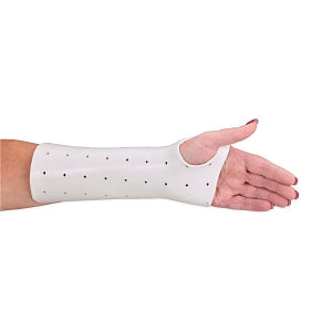 Kinetec Arizona Perforated Splints - Arizona Splint in White, 3.2 mm Thick, 18" x 24" Standard Size with 1% Perforation - M1AN4S01WH