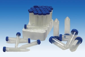 Azer Scientific Polypropylene Centrifuge Tube - TUBE, CENT, W/PLUG CAP, PP, 50ML, ST, 500/CS - ES-0502N