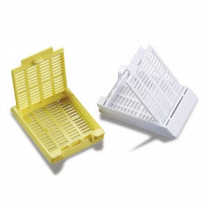 Azer Scientific Hinged Tissue Cassette - CASSETTE, TISSUE, HINGED, YELLOW, 1500/CS - ES3336-Y