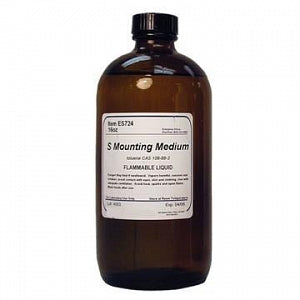 Azer Scientific S-Mounting Medium - S-MOUNTING MEDIUM, W/ACRYLIC, 16OZ, 4/CS - ES724