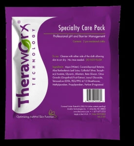 Avadim Technologies Theraworx Cloth Wipes - Specialty Care 2 Cloth System, Fragrance Free Wipes - SCP-8802FF