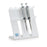 Acrylic Pipette Rack Pipette Rack - 5 Place Including Up To 2 MultiChannels - 9.5"W x 5.5"D x 10"H