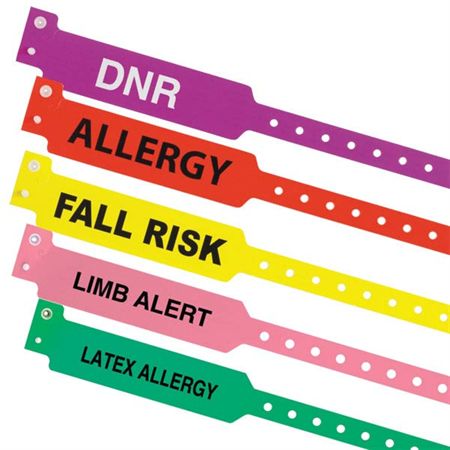 Alert Bands Allergy - Red