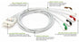 Curbell Medical OnePatient Disposable Lead Wires - OnePatient Leadwire, Disposable - 18521