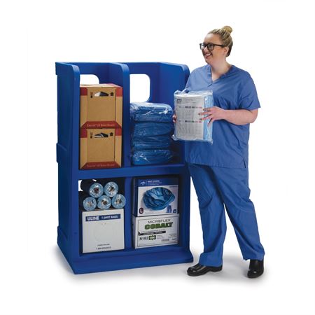 Antibacterial Storage Tower Antibacterial Storage Tower - 40"L x 40"W x 60"H