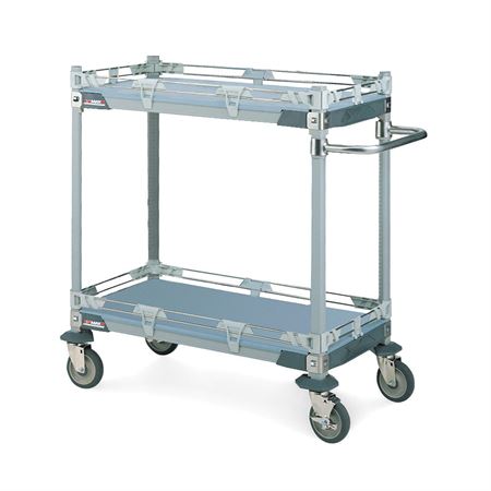 Antimicrobial Chemical Laboratory Transport Cart Chemical Laboratory Transport Cart - 18"W x 36"D x 40"H