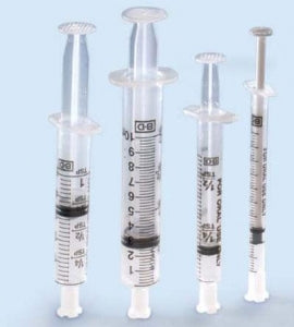 BD Enteral / Oral Syringes - Enteral / Oral Syringe Cap, Sterile - 302435