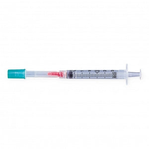 BD Syringe with Bare Cannulas - Syringe with Blunt Plastic Cannula, 17G x 5 mL - 303347