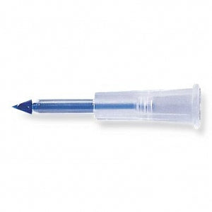 BD Plastic Cannula Products for use with Baxter Interlink System - Vial Access Cannula, Needleless, Blue - 303367