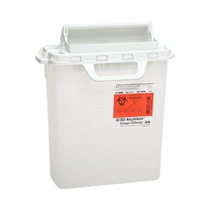 BD Multiuse Nestable Sharps Collectors - Multi-Use Sharps Container, 6 gal. - 305078